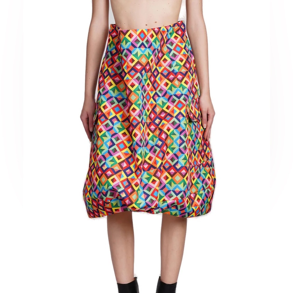 Comme des Garcons rainbow skirt new with tags